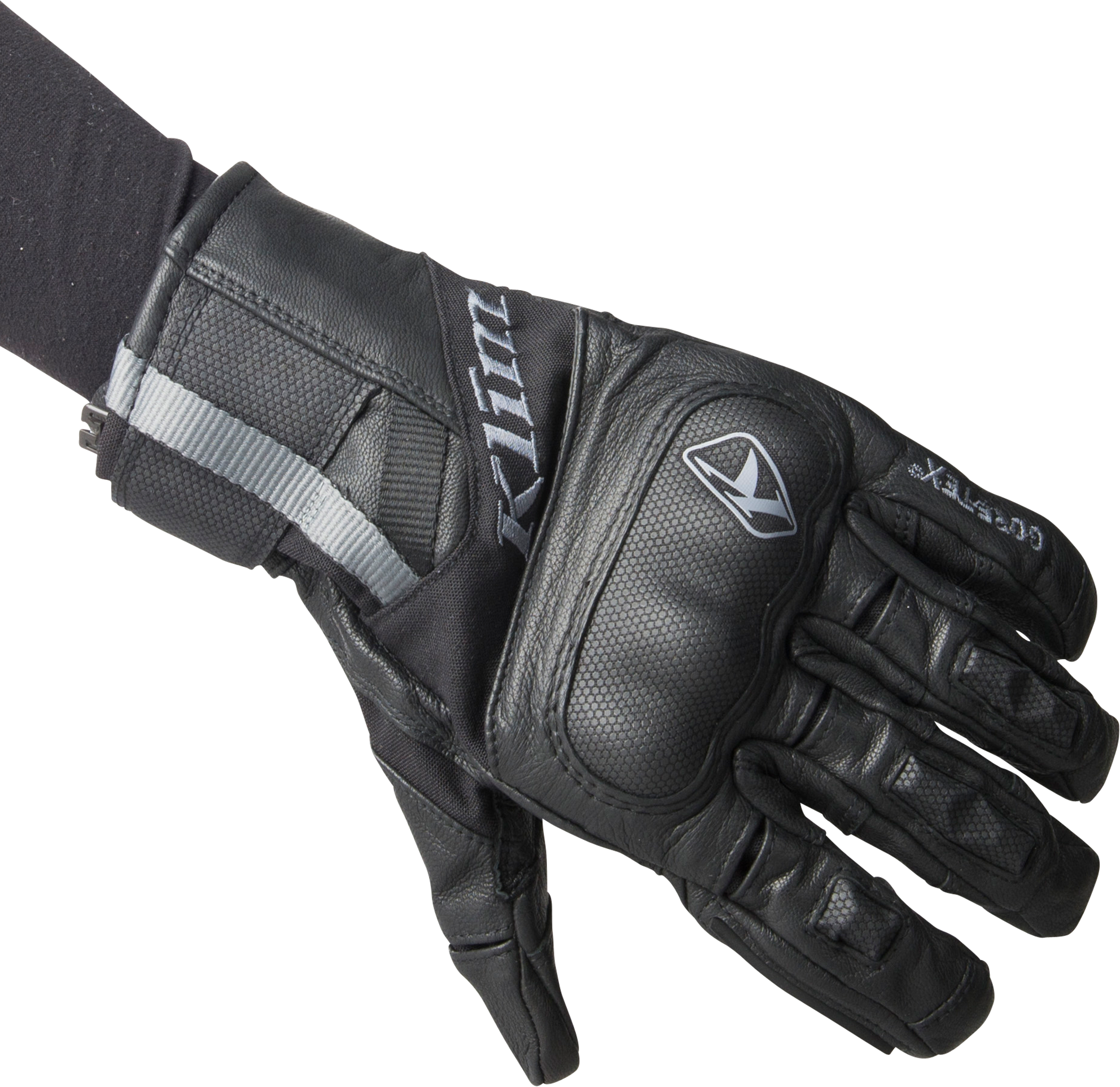 KLIM Guantes de Moto  Adventure GTX Cortos Negros