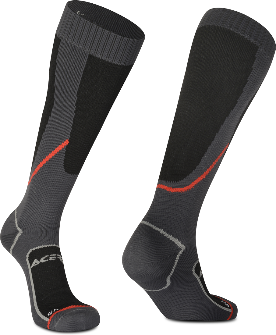 Acerbis Calcetines  No-Wet Negro-Gris