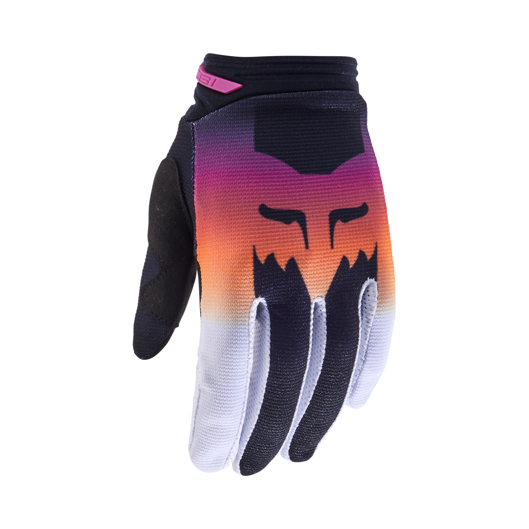 FOX Guantes de Cross Mujer  180 Flora Negro-Rosa