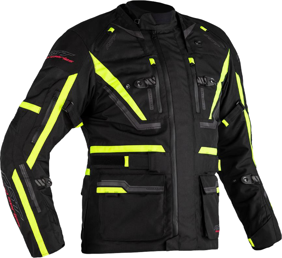 RST Chaqueta de Moto  Paragon 6 Airbag Negro-Amarillo