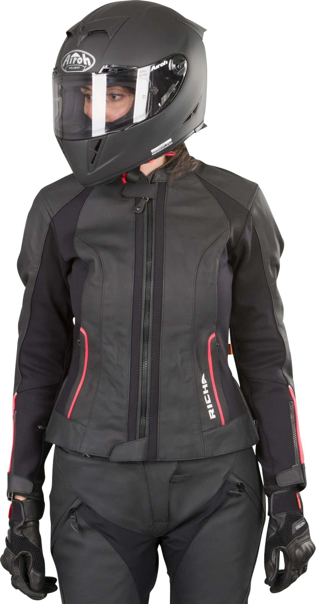 Richa Chaqueta de Moto  Nikki Mujer Rosa