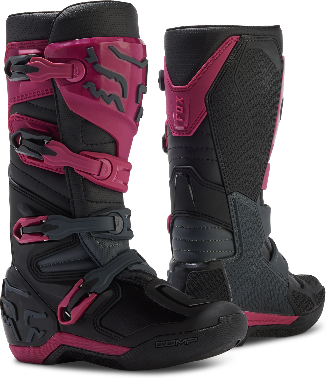 FOX Botas de Cross Mujer  Comp Magnético