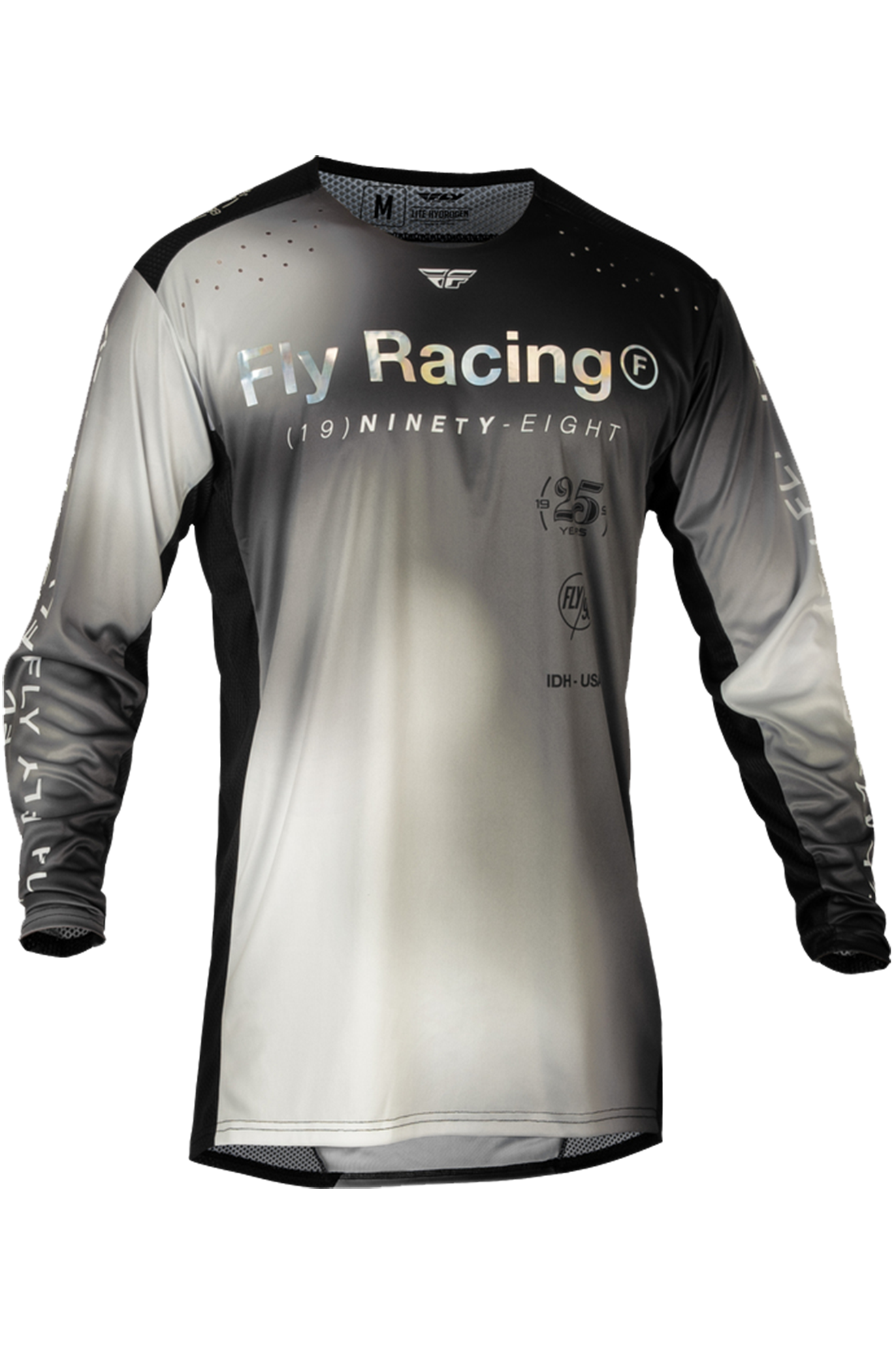 FLY Racing Camiseta de Cross  Lite Legacy SE Gris