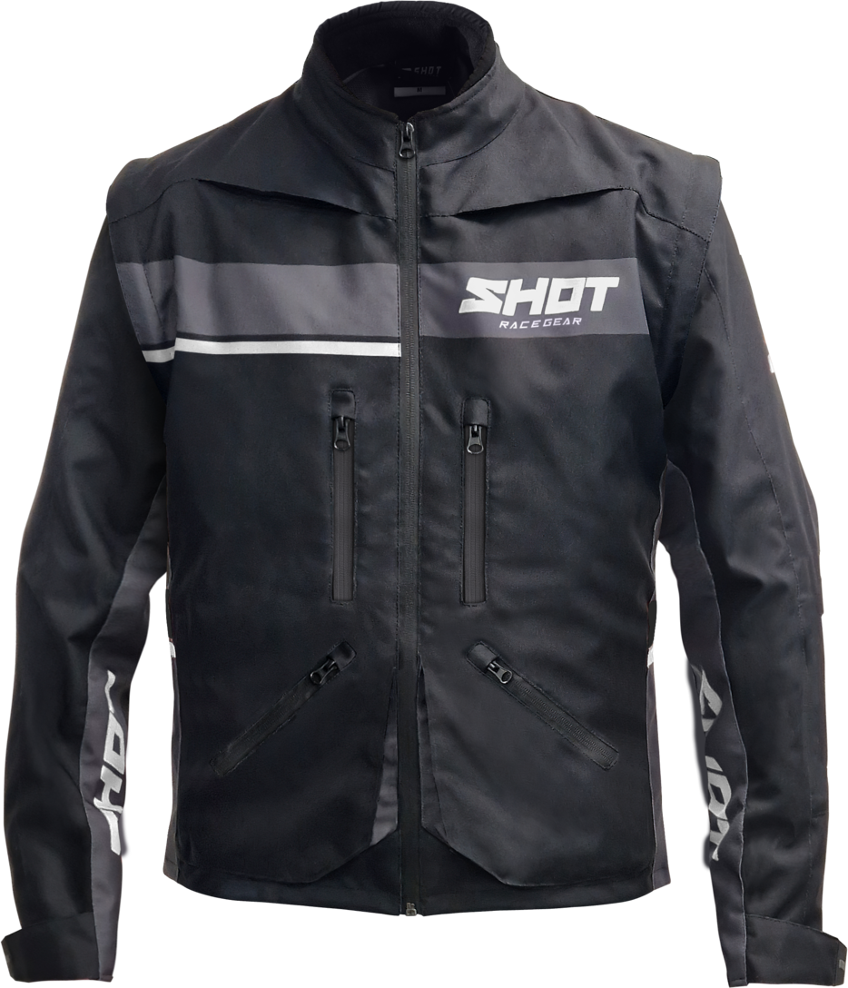 Shot Race Gear Chaqueta de Enduro Shot Contact Assault 2.0 Negro-Blanco