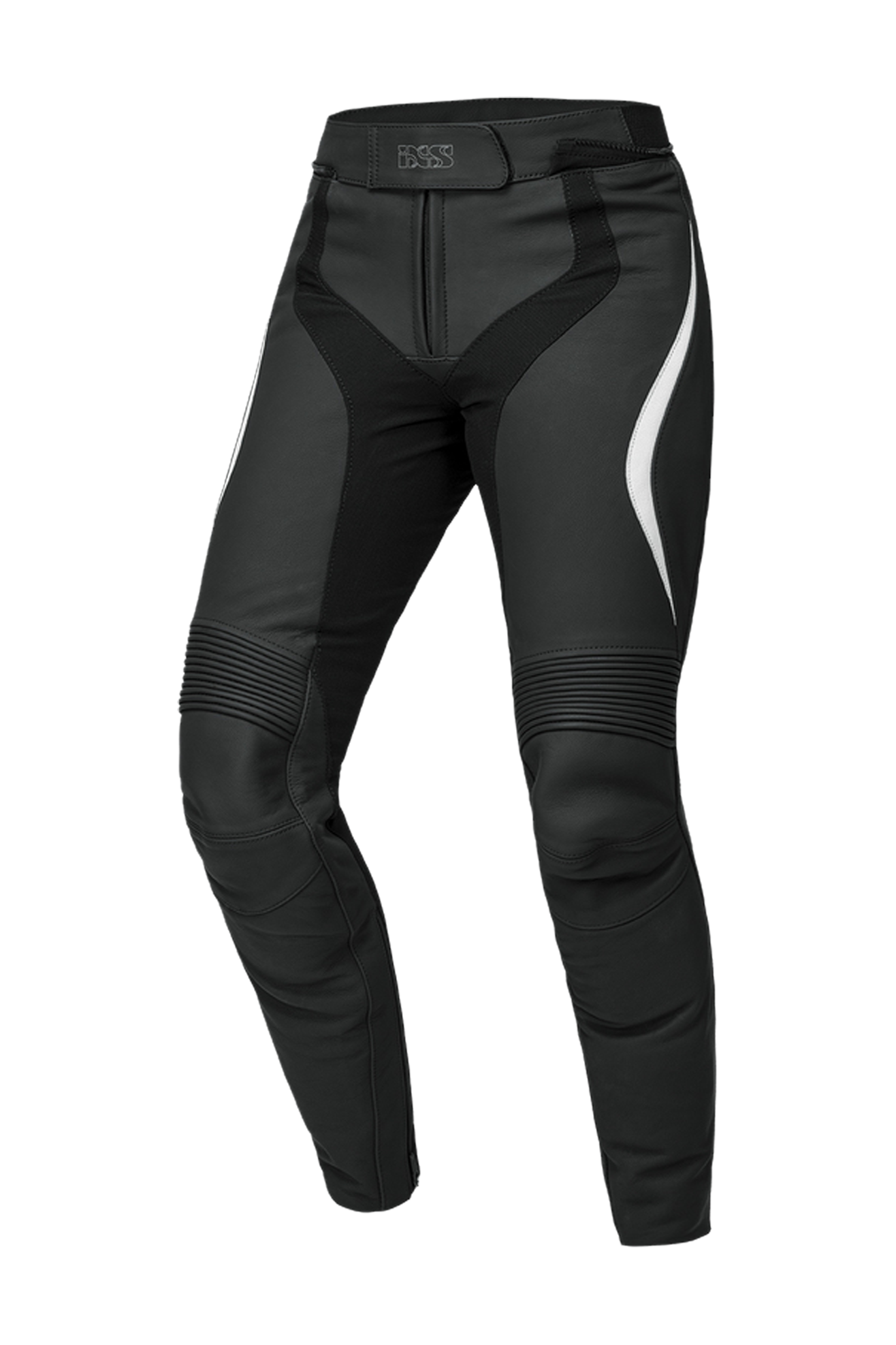 iXS Pantalones de Moto para Mujer  RS-600 Negro-Blanco