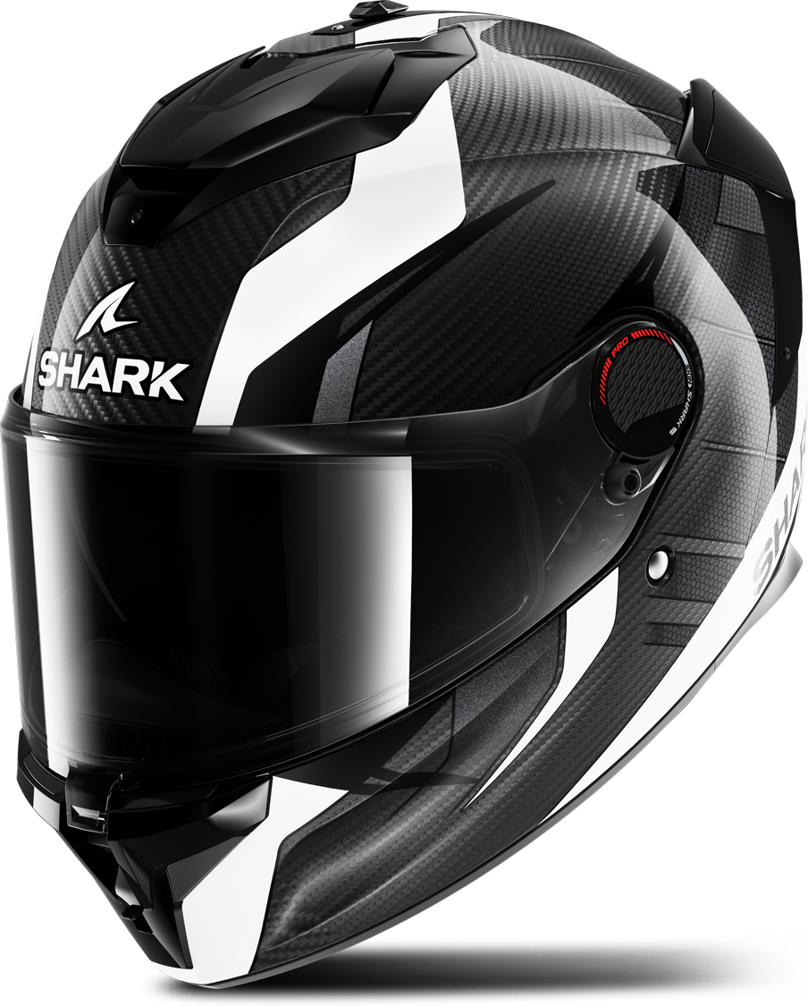 Shark Casco Integral  Spartan GT Pro Kultram Carbono-Blanco-Negro