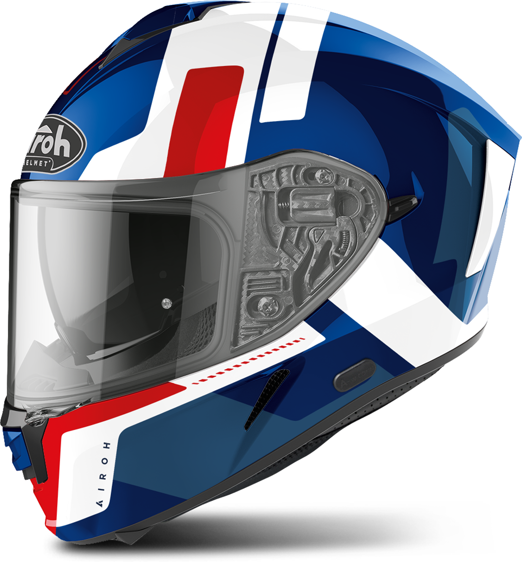 Airoh Casco Integral  Spark Azul-Rojo