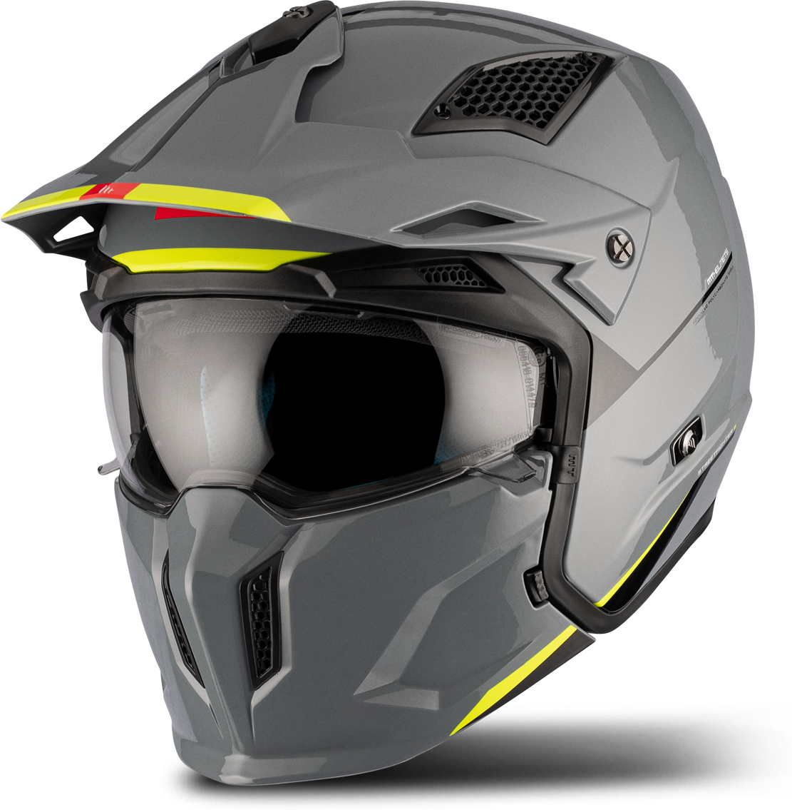 MT Casco Modular  Streetfighter SV S Gris