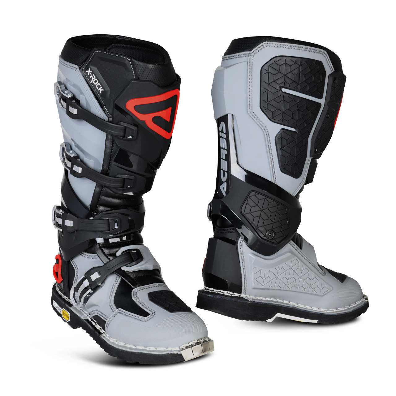 Acerbis Botas de Cross  X-Rockmm Negro-Gris