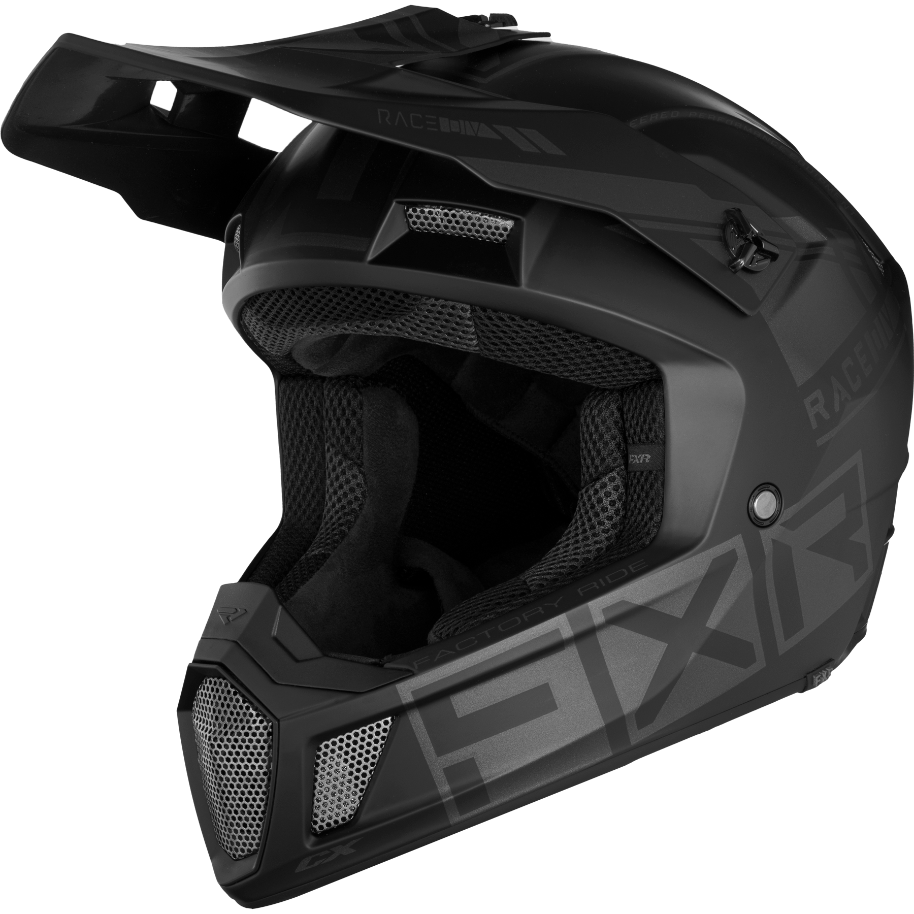 FXR Casco de Cross  Clutch CX Pro Negro