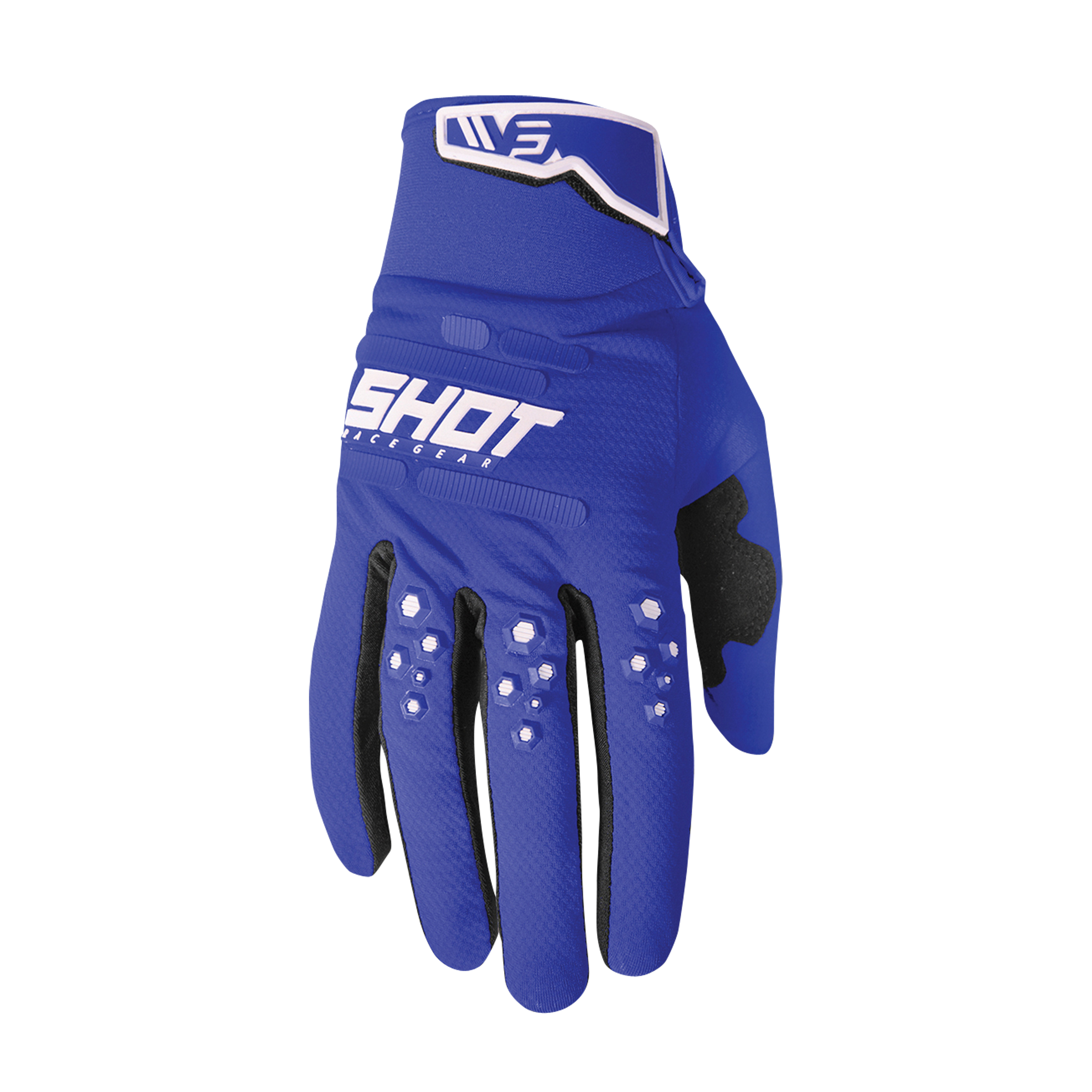 Shot Race Gear Guantes de Cross Shot Vision Azules