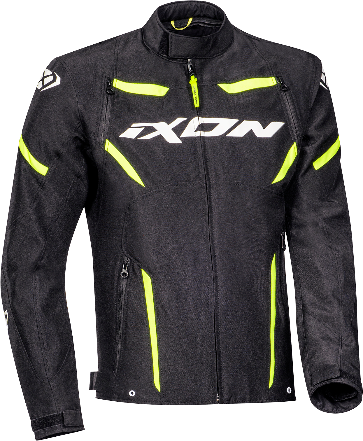 Ixon Chaqueta de Moto  Striker Negro-Blanco-Verde