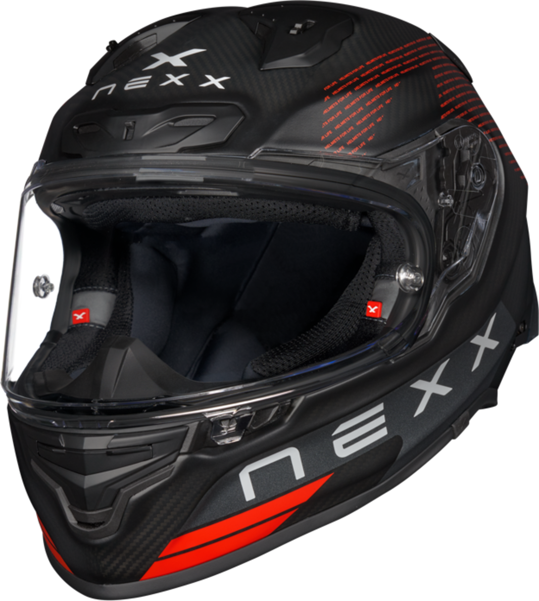 Nexx Casco Integral  X.R3R ZERO Pro FIM Evo Carbono-Negro Mate