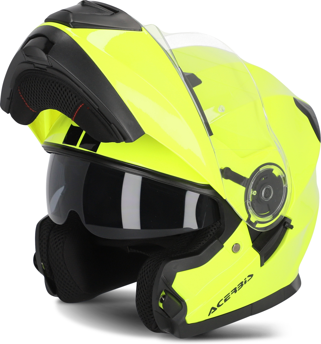 Acerbis Casco Modular  Serel Amarillo Flúo