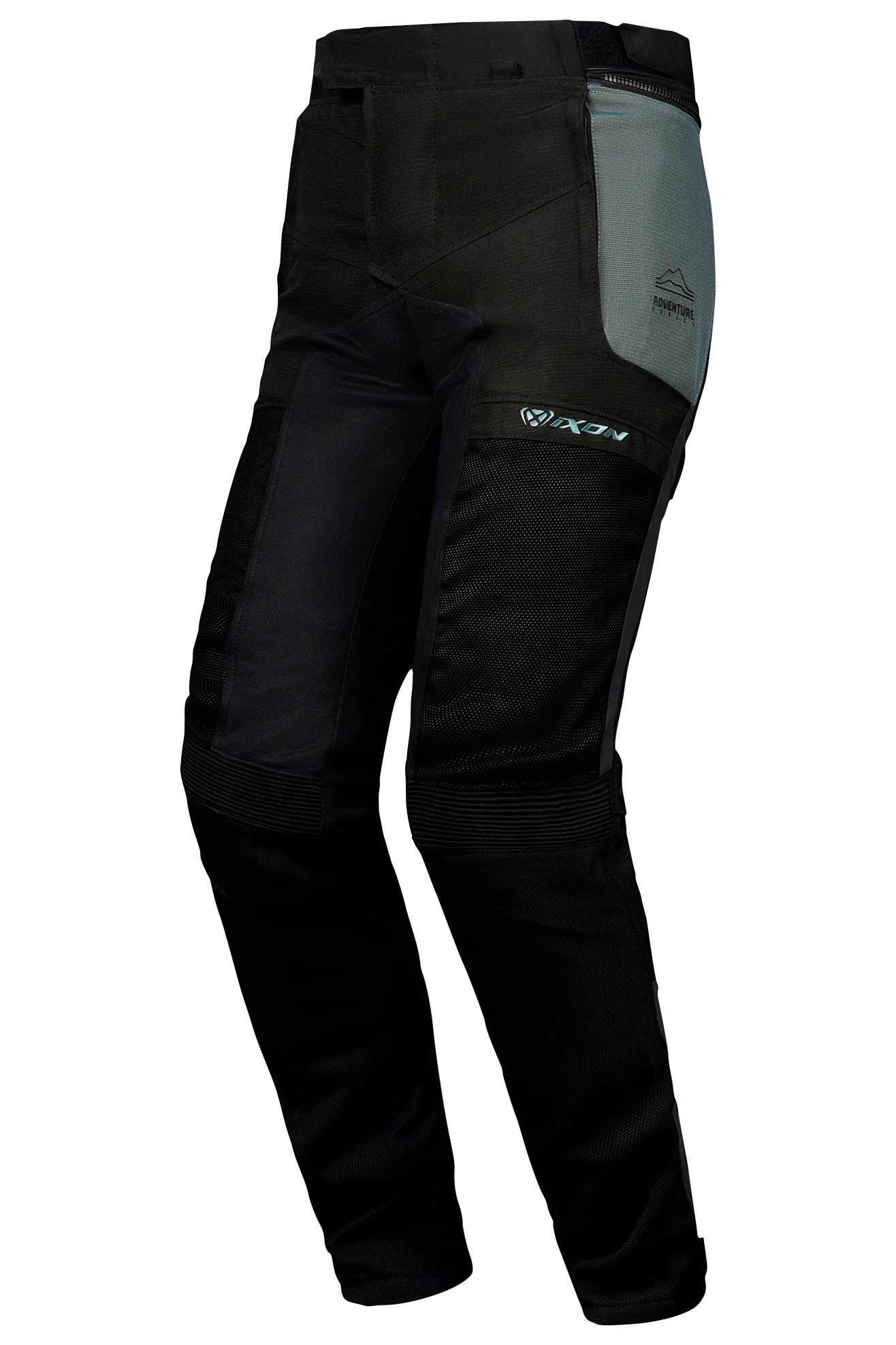 Ixon Pantalones de Moto  M-NJORD Tactic Verde-Negro-Amarillo