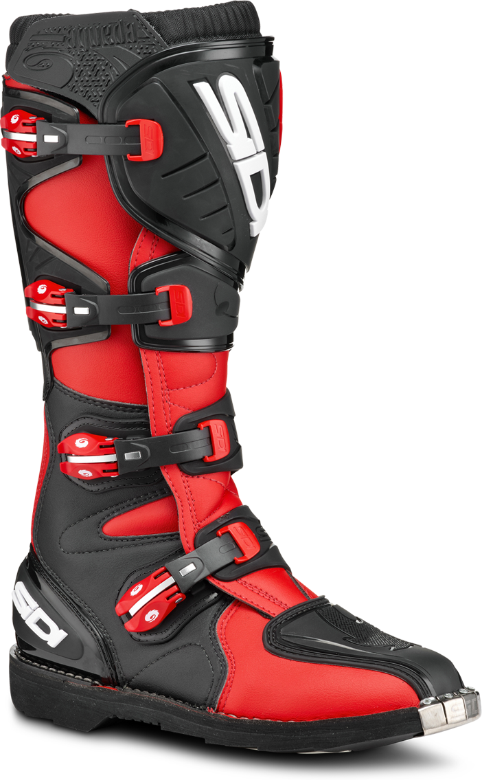 Sidi Botas de Cross  Agueda Rojo-Negro