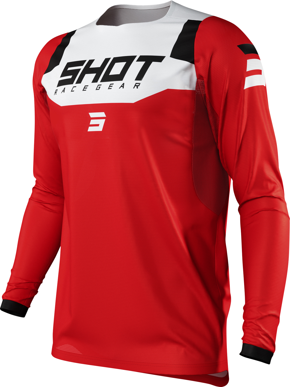 Shot Race Gear Camiseta de Cross Shot Chase Rojo