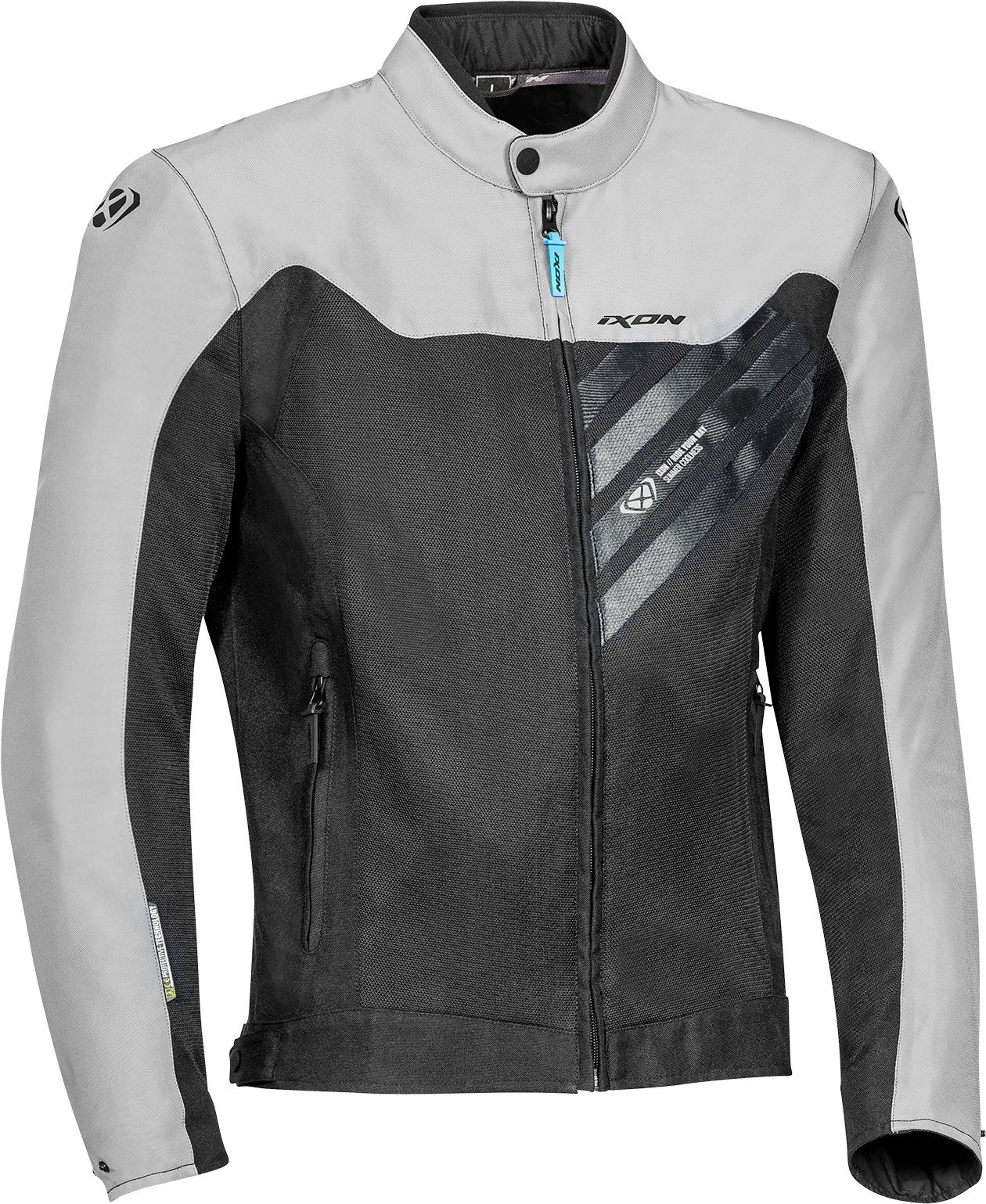 Ixon Chaqueta de Moto  Orion Negro-Gris-Azul