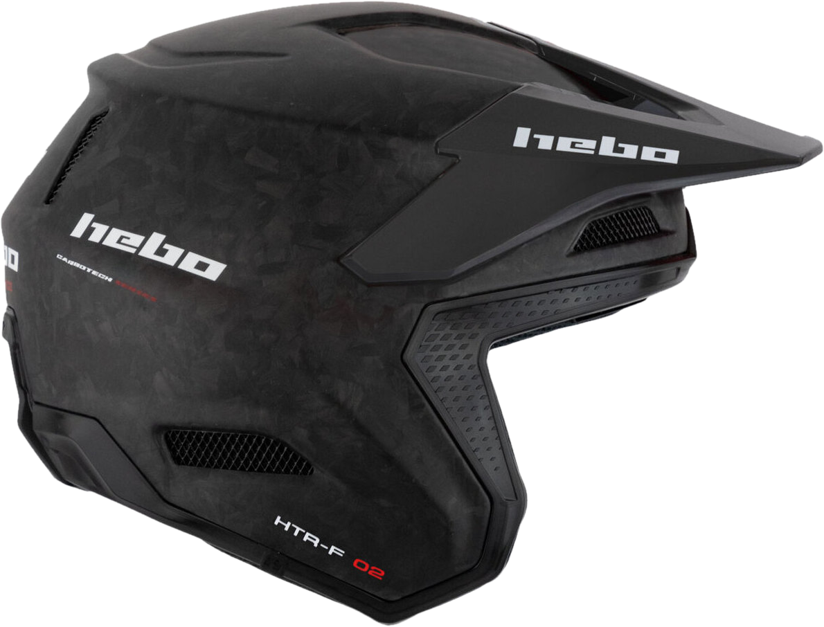 Hebo Casco  Zone Race Trial Negro