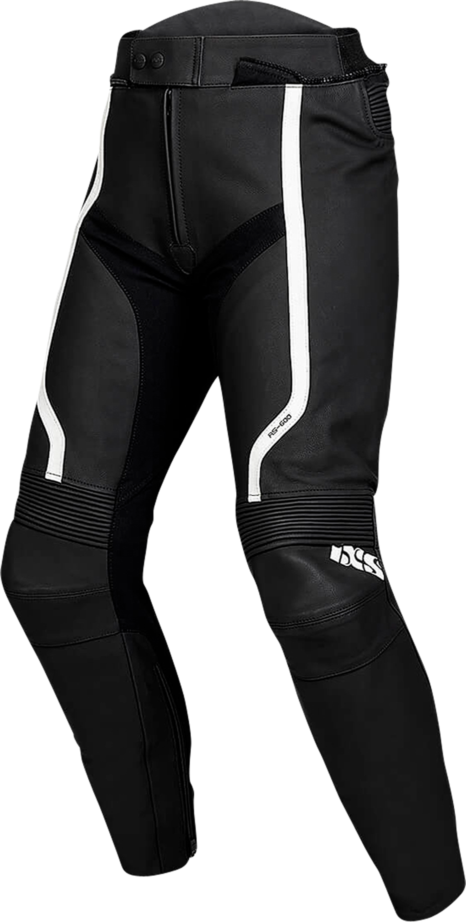 iXS Pantalones de Moto  RS-600 Negro-Blanco