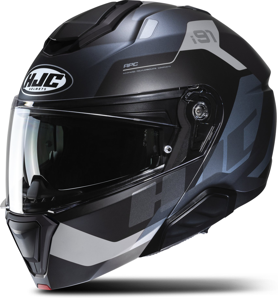 HJC Casco Modular  i91 Carst MC5SF Negro-Gris