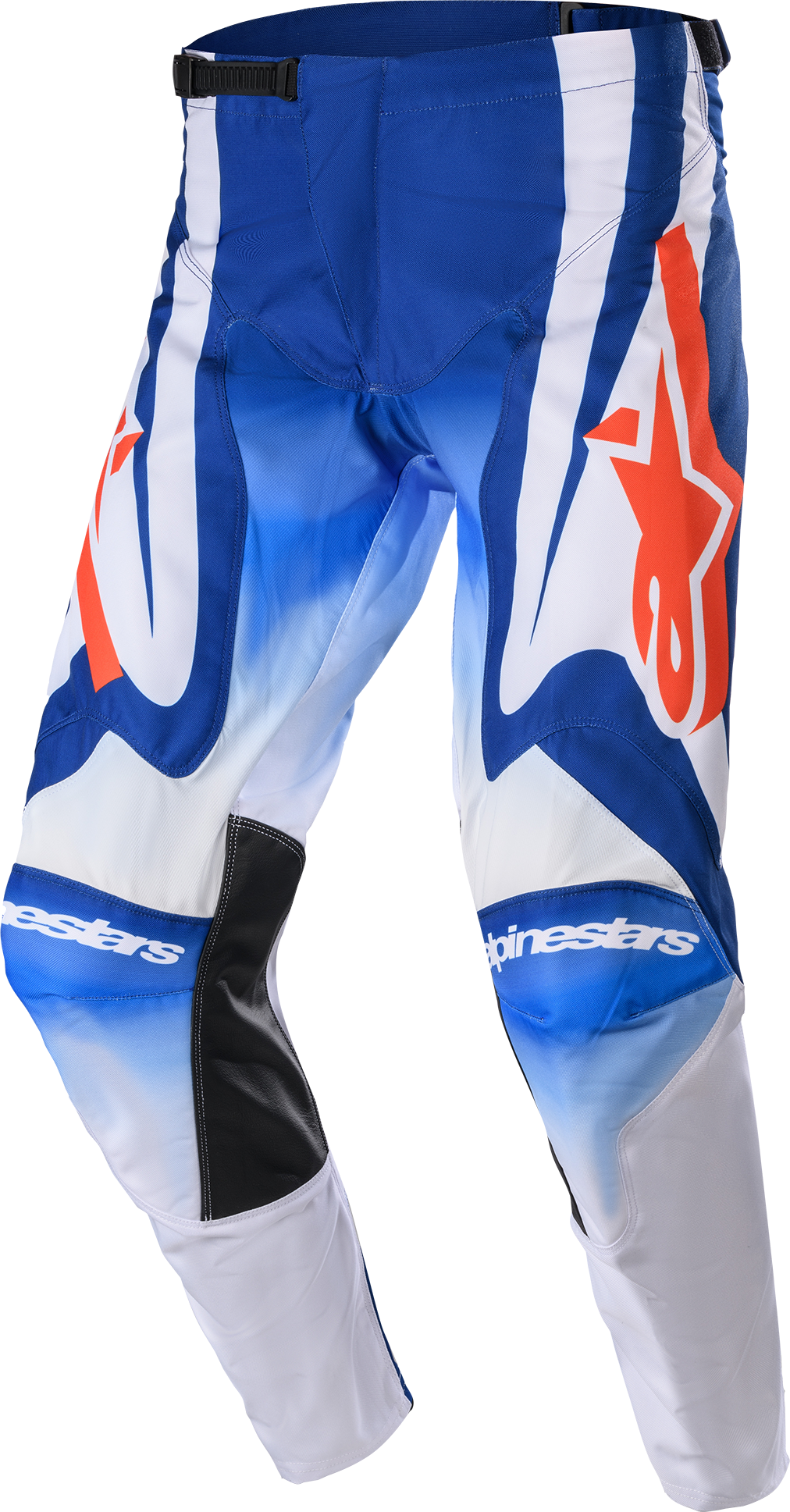 Alpinestars Pantalones de Cross  Racer Semi Azul-Naranja