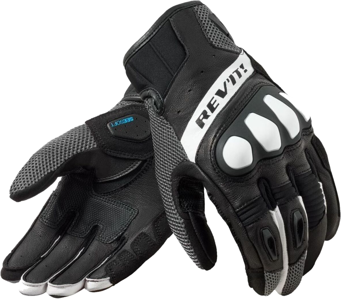 REV'IT! Guantes de Moto Rev´it! Ritmo Negro-Gris