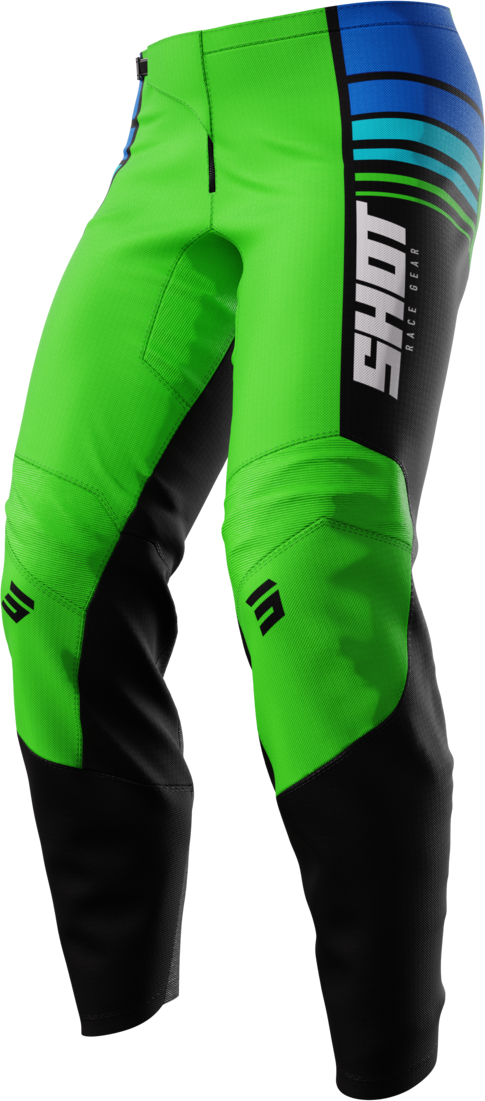 Shot Race Gear Pantalones de Cross Niño Shot Draw Verde