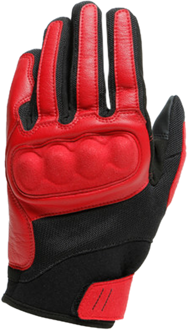 Dainese Guantes de Moto  Sabha Rojo Pompeyano-Ceniza