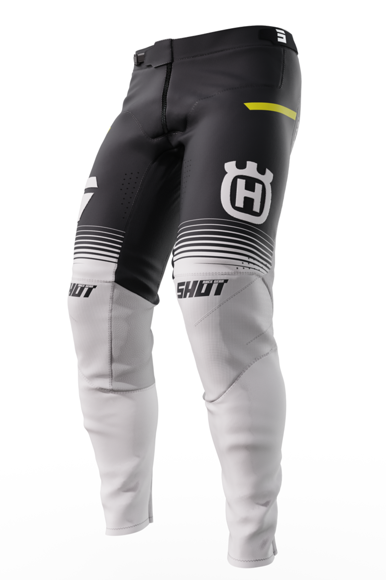 Shot Race Gear Pantalones de Cross Shot Husqvarna Limited Edition 2023 Negros