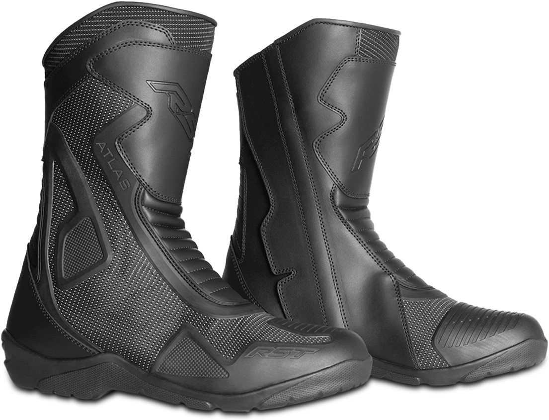 RST Botas de Moto  Atlas WP Negras