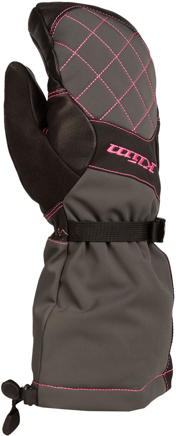 KLIM Guantes de Nieve Mujer  Allure Rosa-Asfalto