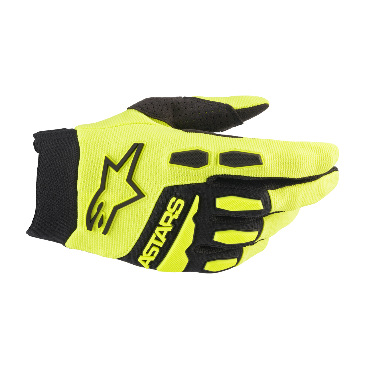 Alpinestars Guantes de Cross  Full Bore Amarillo-Negro