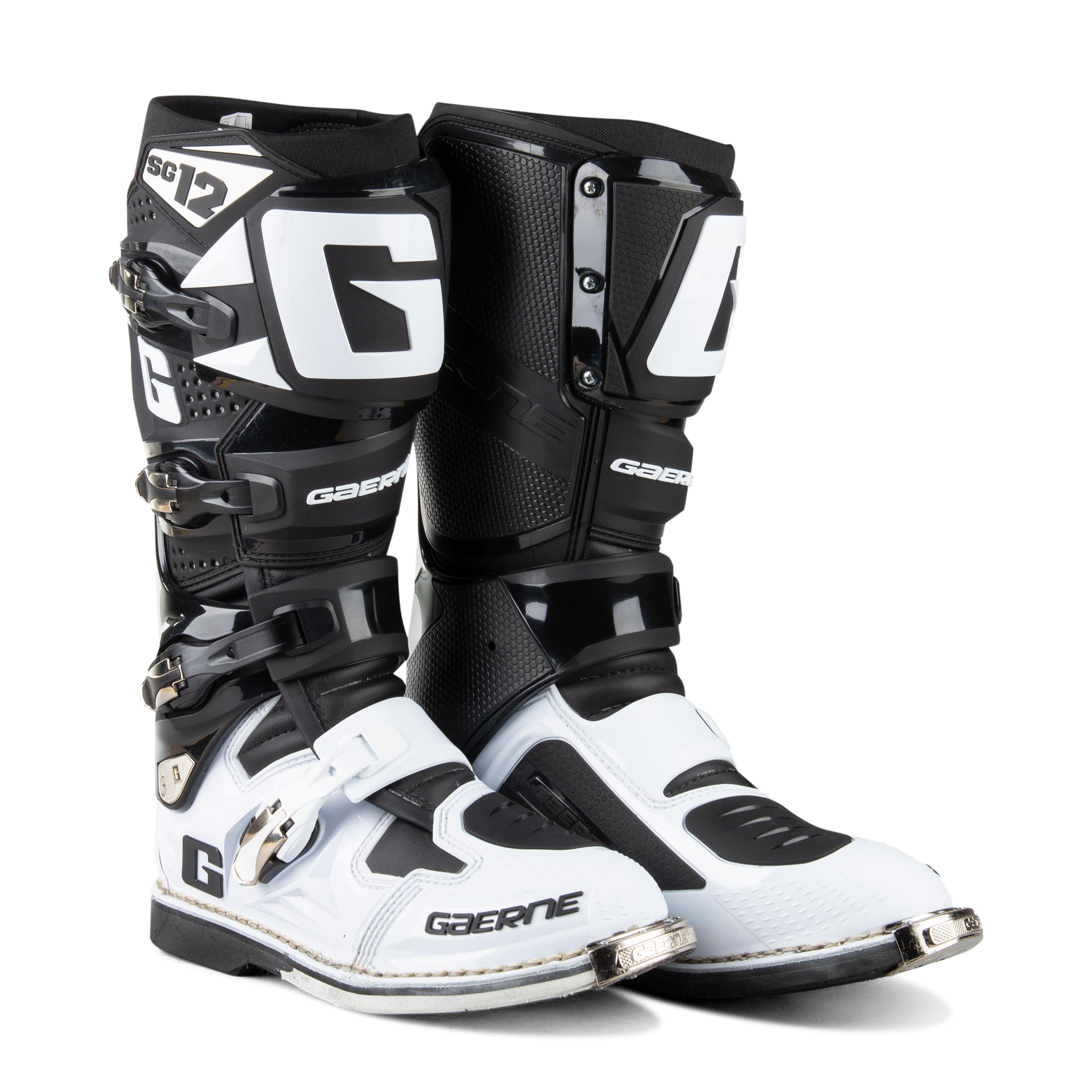 Gaerne Botas de Cross  SG-12 Negro-Blanco