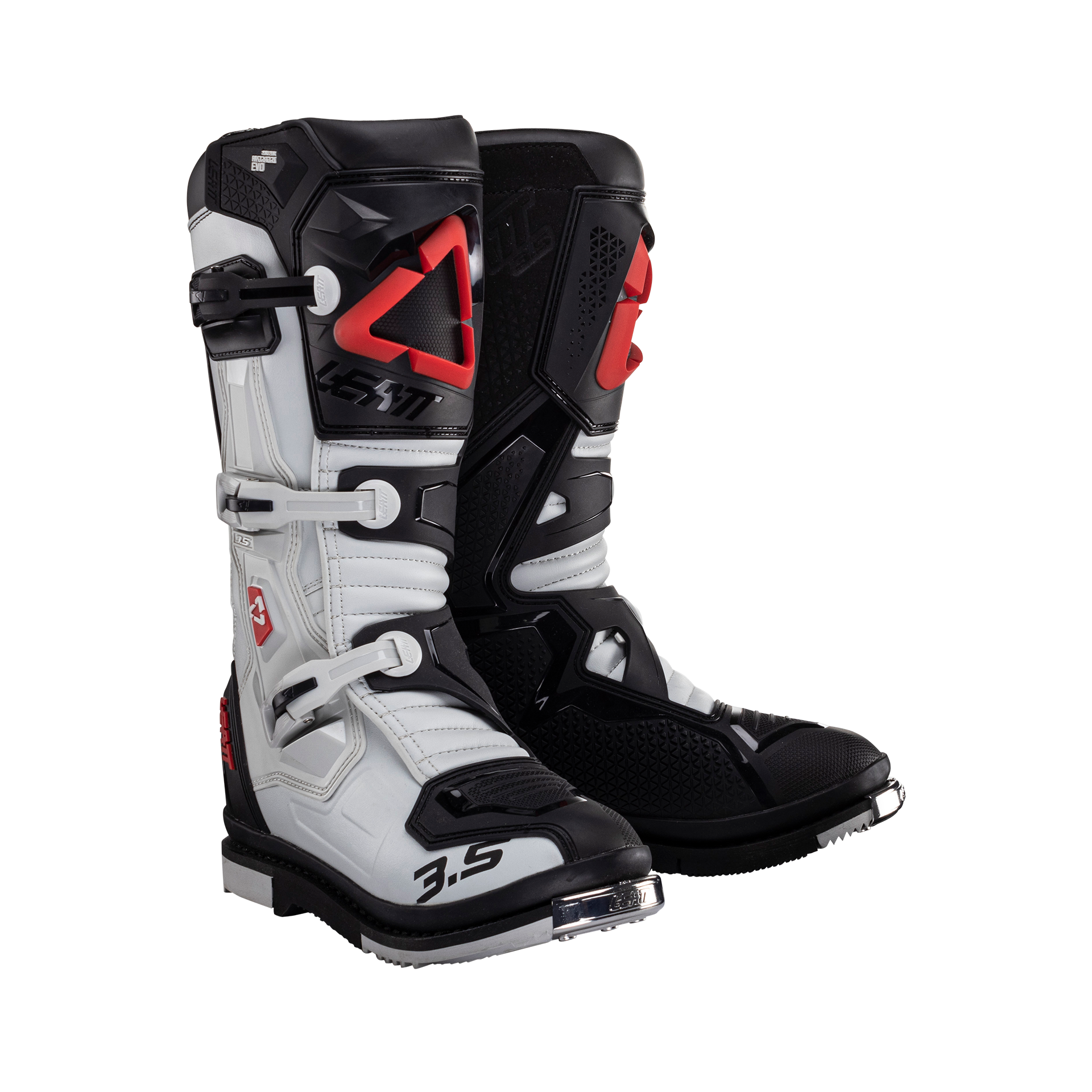 Leatt Botas de Cross  3.5 HydraDri Naranjas