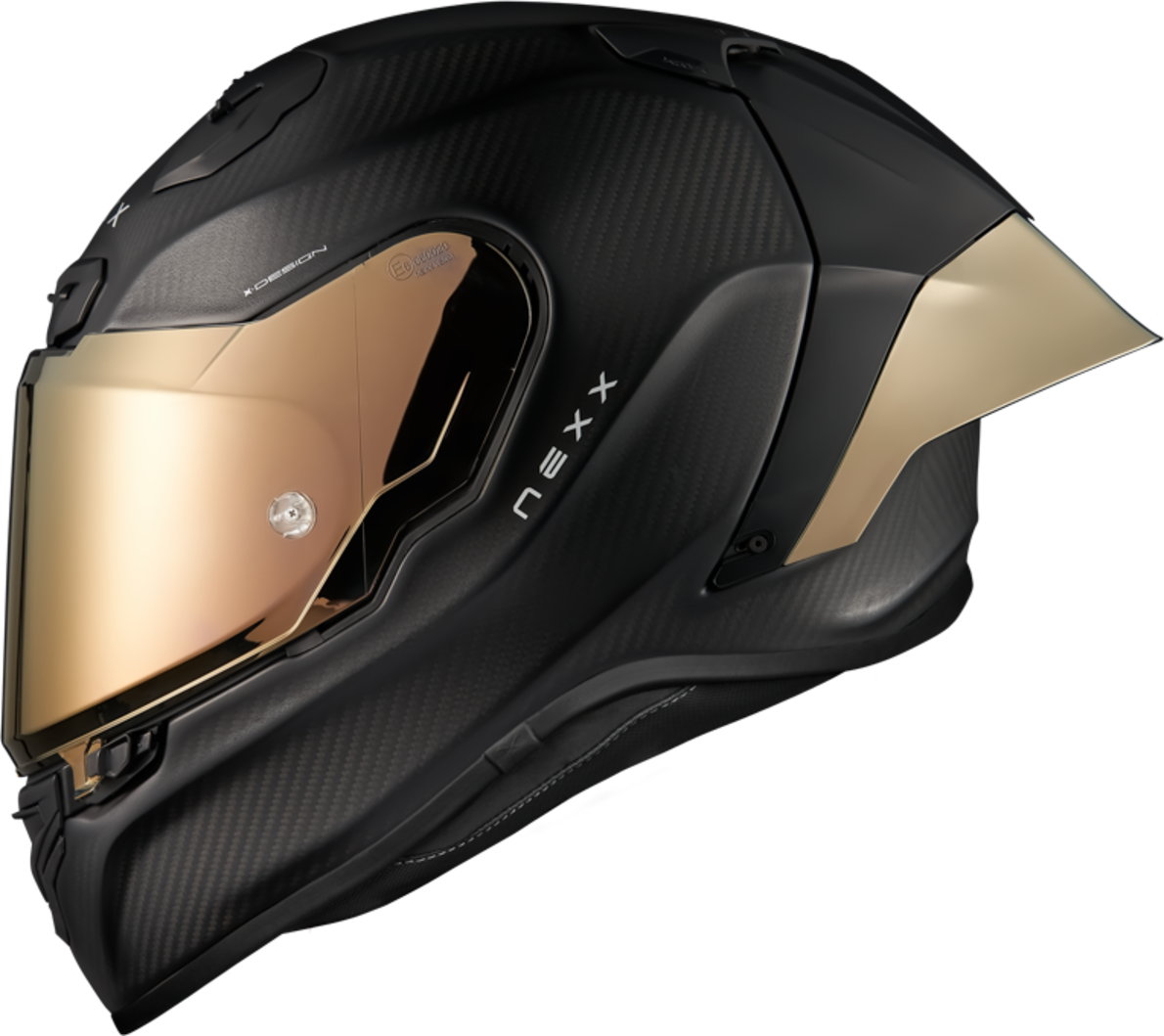 Nexx Casco Integral  X.R3R Zero Pro 2 Carbon Dorado MT