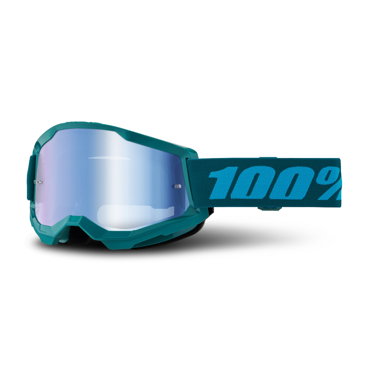 100% Gafas de Cross  Strata 2 Azules