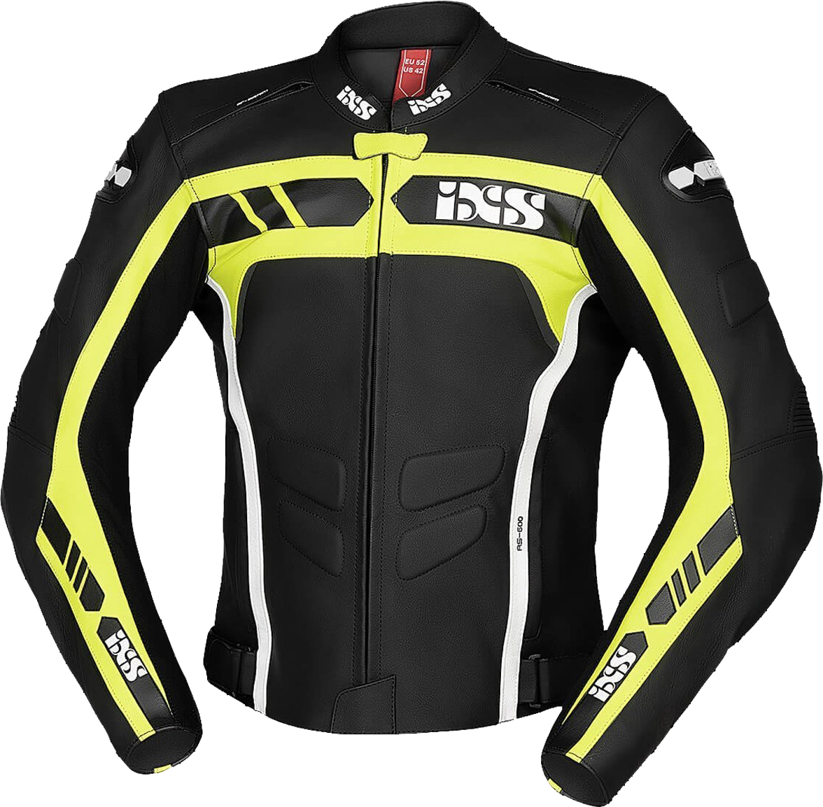 iXS Chaqueta de Moto  RS-600 Negro-Amarillo-Blanco