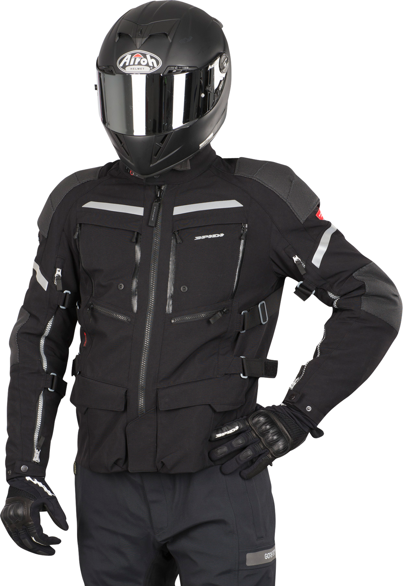 Spidi Chaqueta de Moto  Armakore Negra