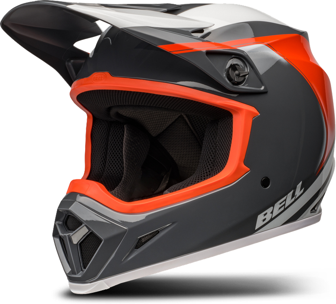 BELL Casco de Cross  Ps Mx-9 Mips® Carbón-Naranja