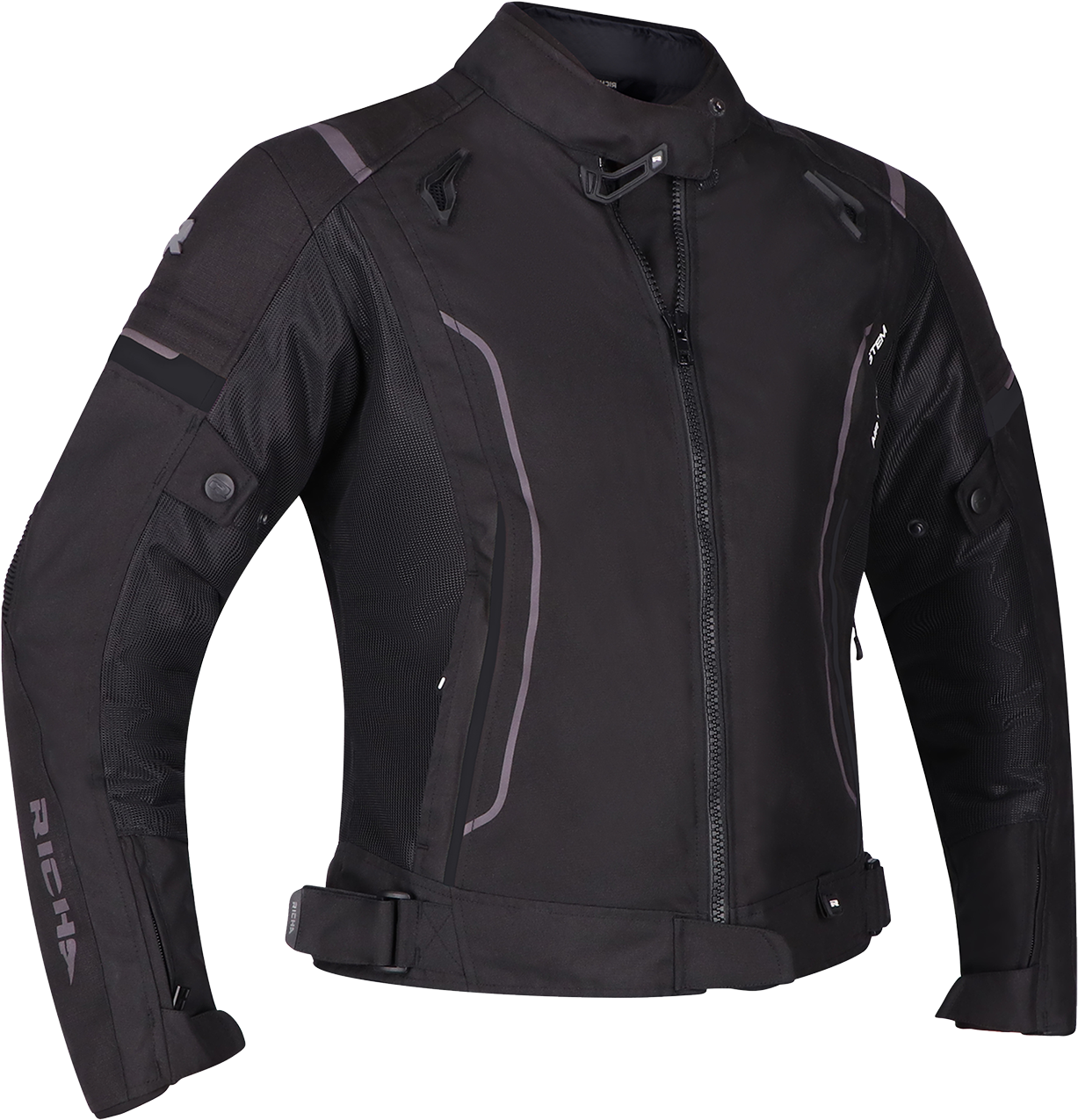 Richa Chaqueta de Moto para Mujer  Airstream 3 Negra