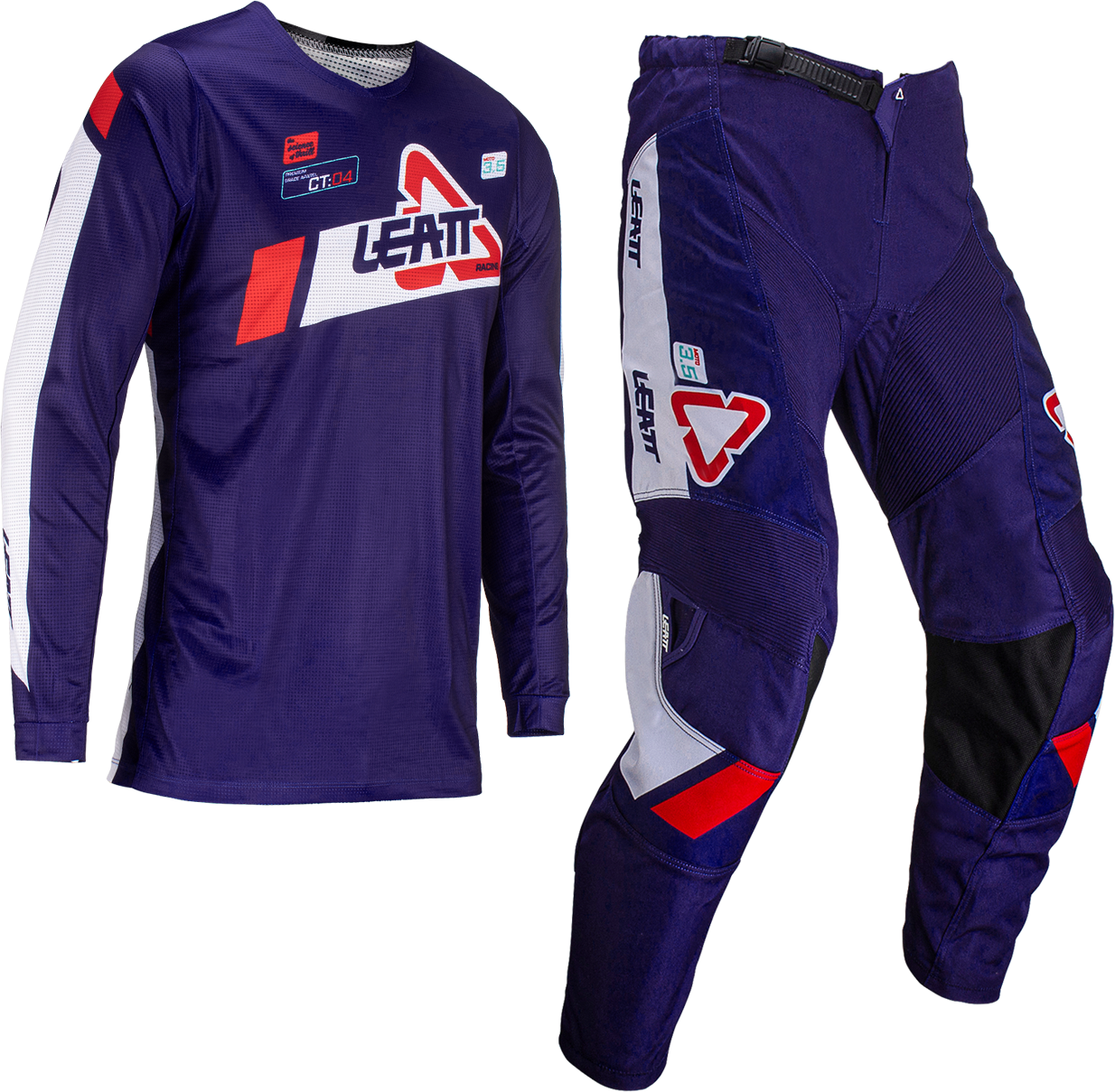 Leatt Traje de Cross  Ride 3.5 Royal