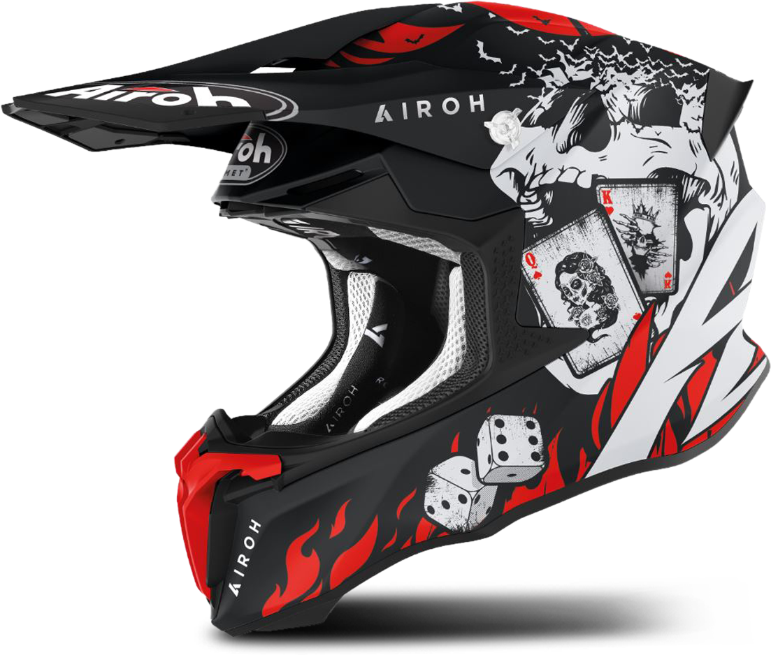 Airoh Casco de Cross  Twist 2.0 Hell