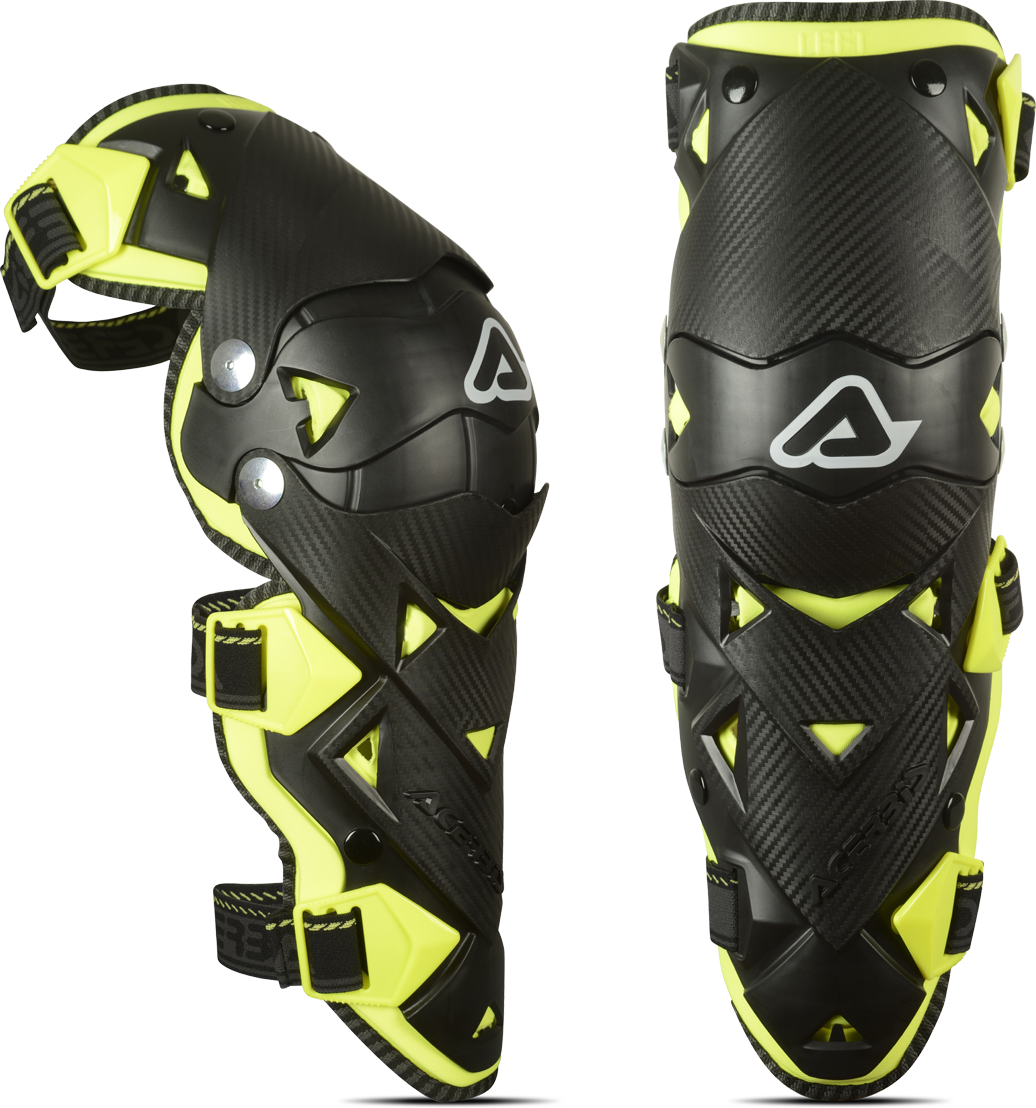 Acerbis Rodilleras  Impact EVO 3.0 Negro-Amarillo