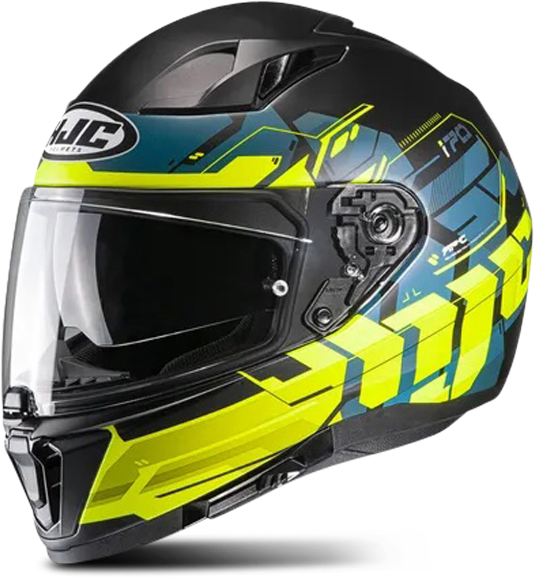 HJC Casco Integral  i70 Alligon Negro-Amarillo