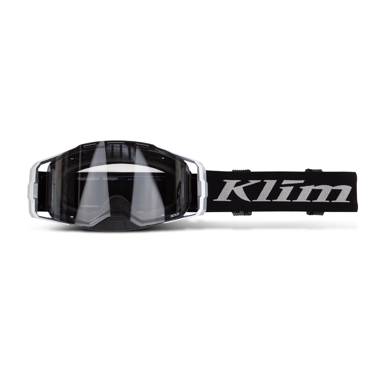 KLIM Gafas de Cross  Edge Clear Focus Plateado Metálico