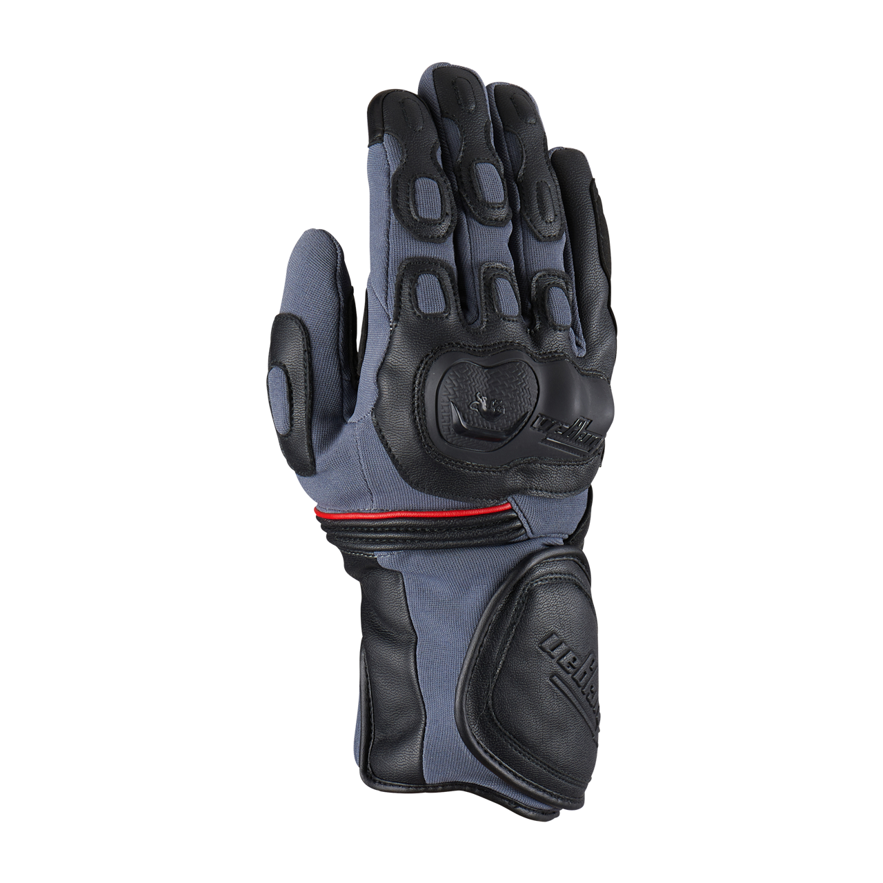 Furygan Guantes de Moto  Dirt Road Mujer Negro-Gris-Rojo