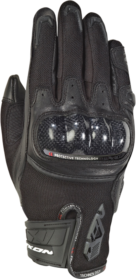 Ixon Guantes de Moto para Mujer  RS Rise Air Negros