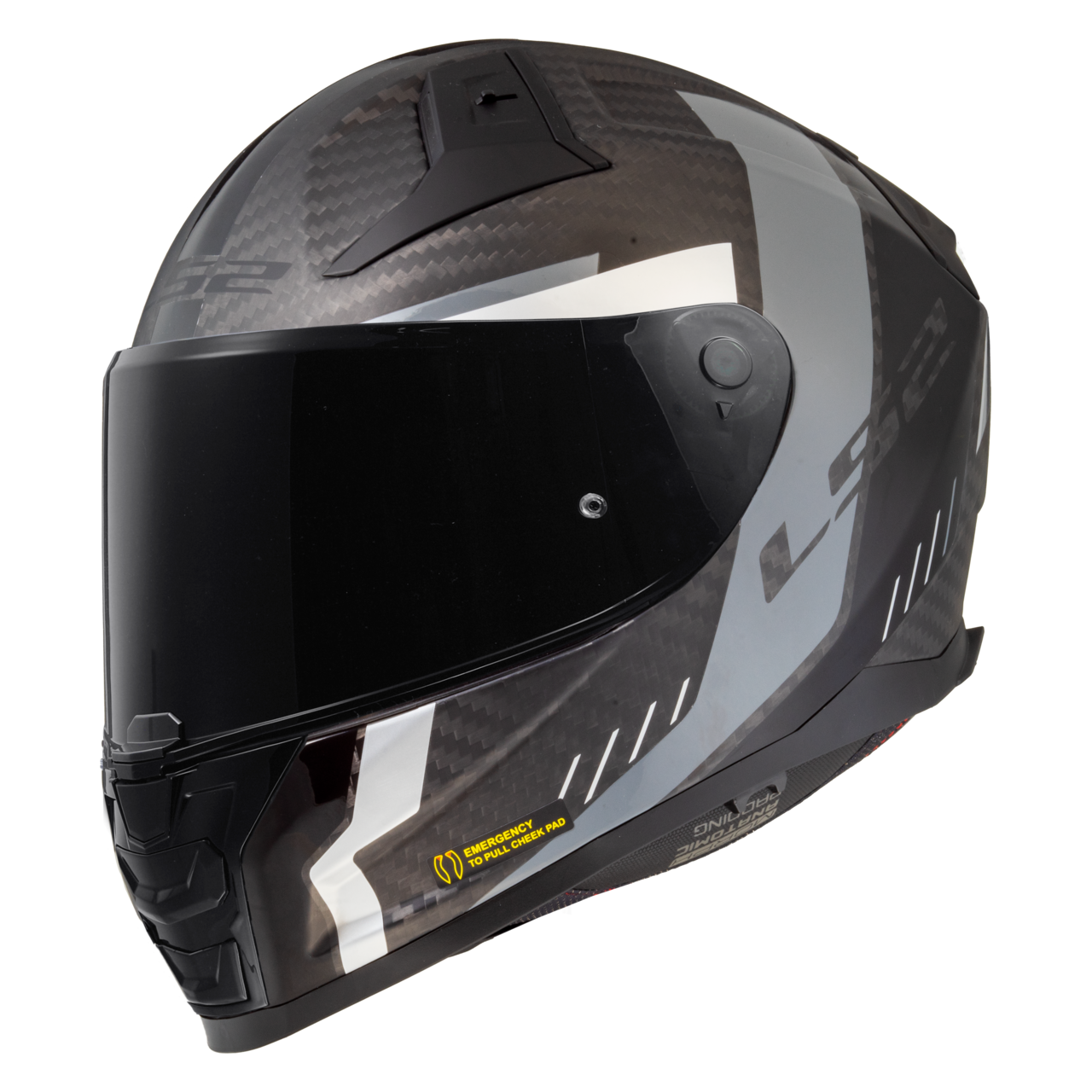 LS2 Casco Integral  FF811 Vector II C Grid Negro Mate-Gris