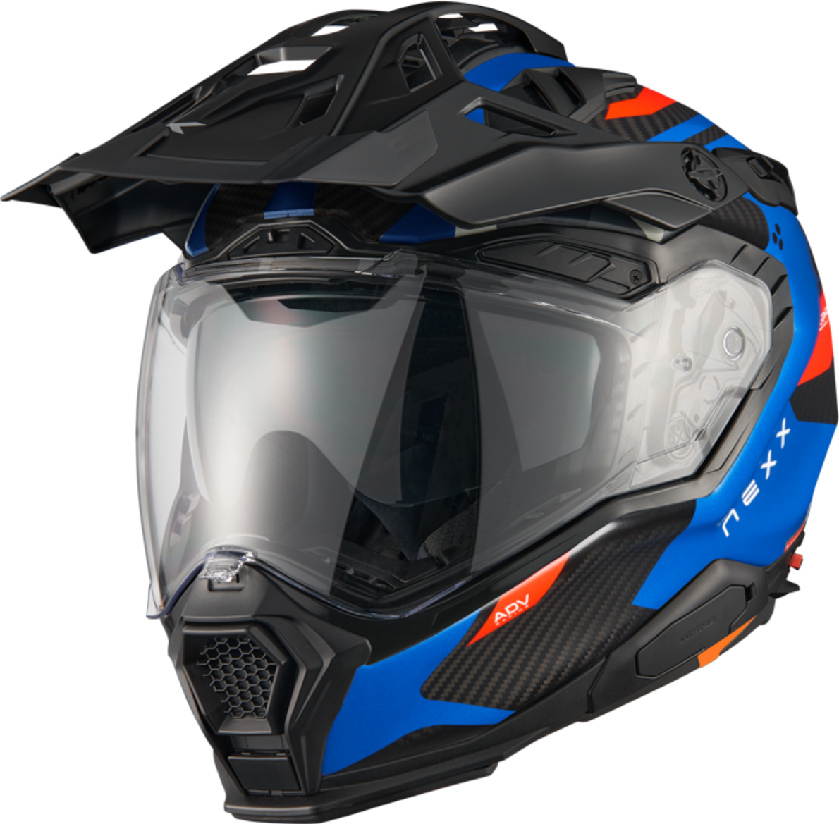 Nexx Casco Adventure  X.WED3 Keyo Azul-Rojo